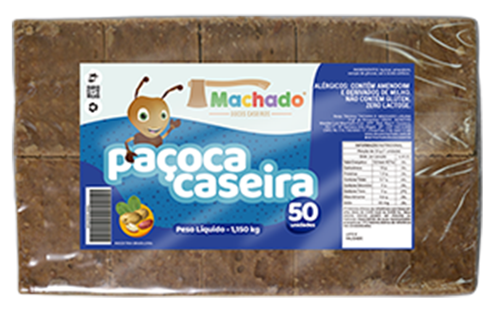 Paçoca Caseira / 50 unidades